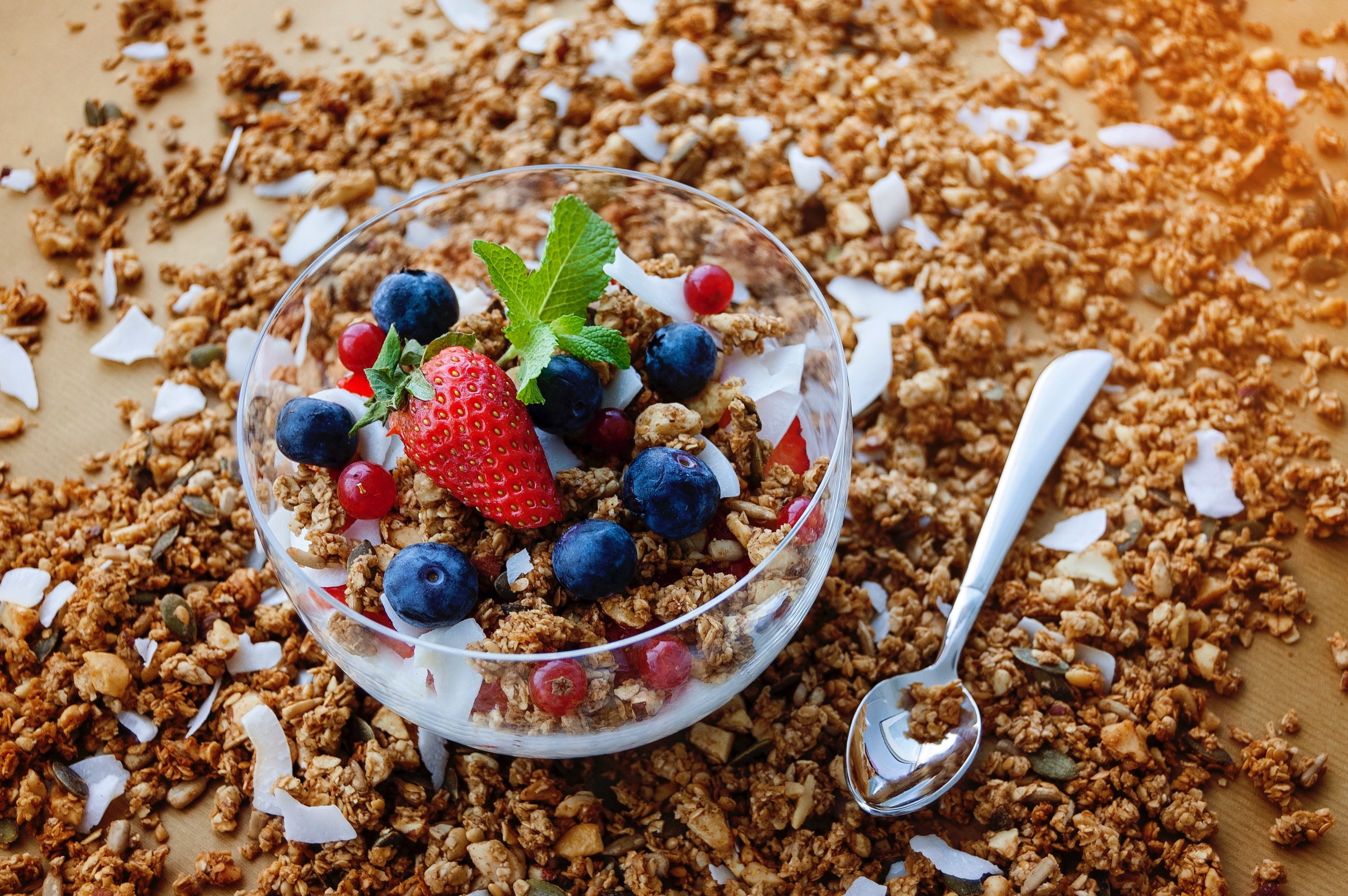 Buzzy Honey Almond Granola