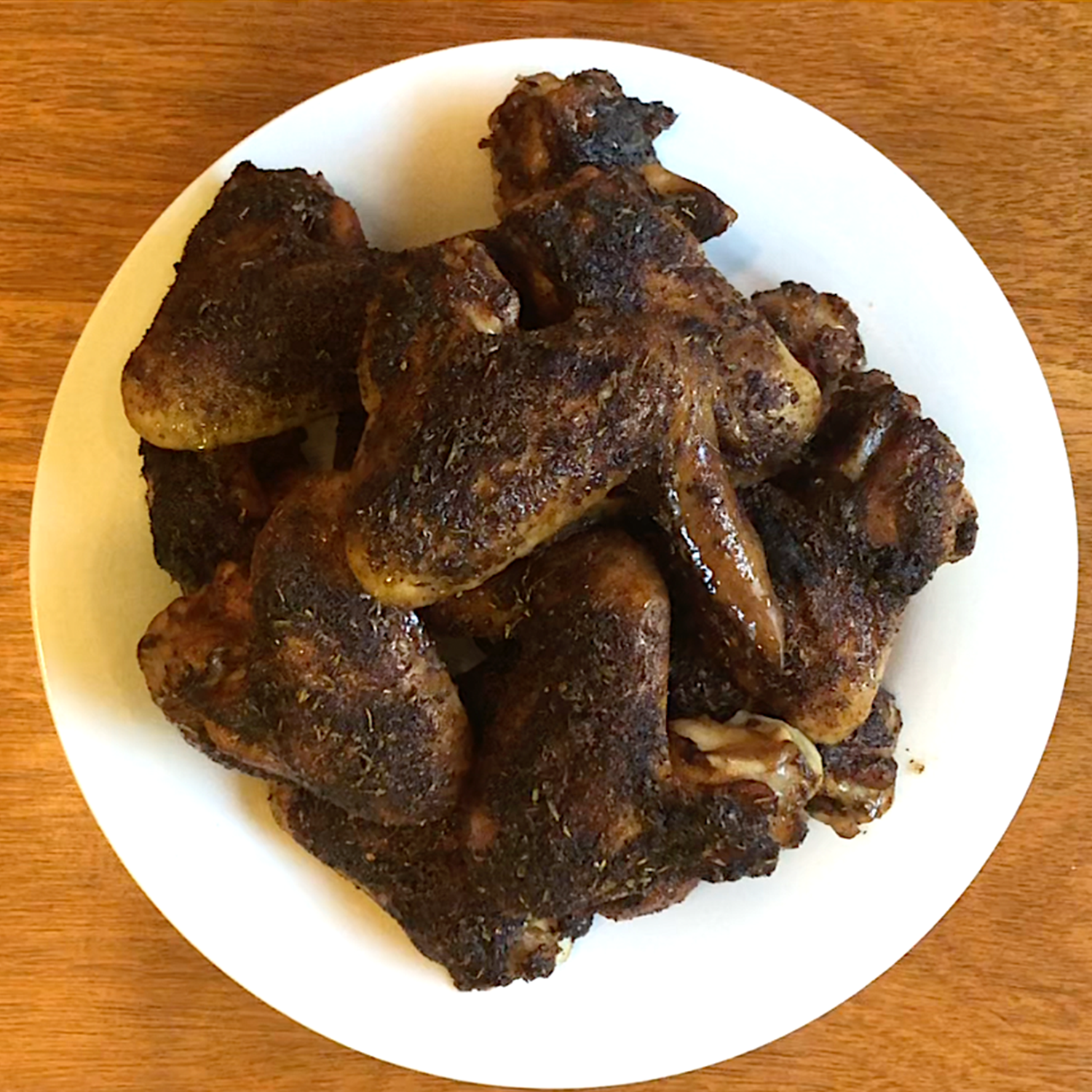 Savory and Sweet Espresso Brined Chicken Wings