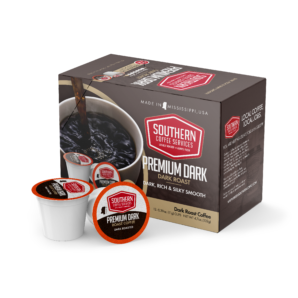 Premium Dark Roast Single Serve - 72ct Case